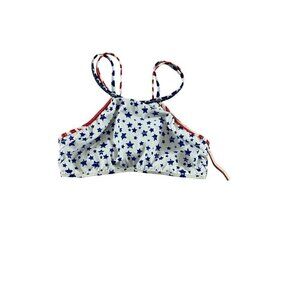NWT Victoria Secret Women's Secret Flag Bikini Halter Top - Small